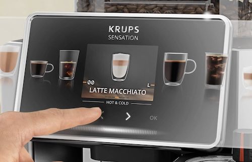 ☕️ KRUPS EA918G Sensation Elite Hot & Cold Kaffeevollautomat für 419,33€ (statt 496€)