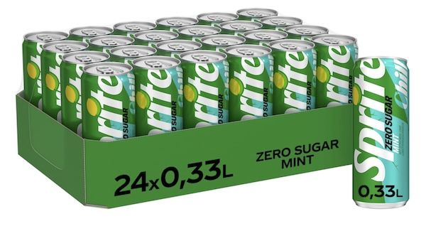 🔥 Fehler? 🥤 24x Sprite Zero Sugar Mint, 330ml für 7,64€ (statt 17€) - nur 0,32€/Dose 🚨 🔥 Fehler? 🥤 24x Sprite Zero Sugar Mint, 330ml für 7,64€ (statt 17€) nur 0,32€/Dose 🚨