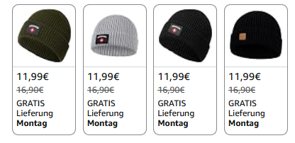 🛖👒 Höhenhorn Ronce Knitted Beanie Unisex Strickmütze für 11,99€ (statt 17€)