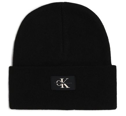 🥶 Calvin Klein Monologo Patch Non-Rib Beanie ab 19,90€ (statt 35€)