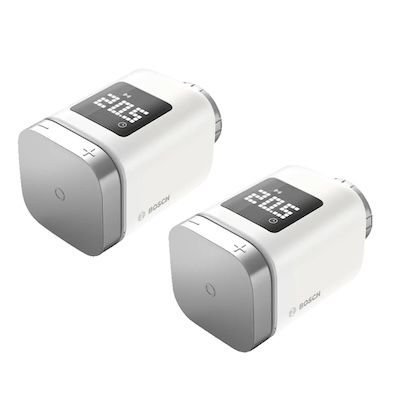 🌡️ 2x Bosch Smart Home Heizkörperthermostat II [+M] mit Matter für 105,95€ (statt 122€)