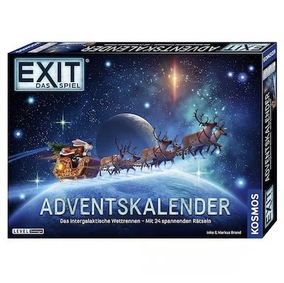 🎅 Kosmos EXIT Das Spiel Adventskalender ab 23,99€ (statt 30€)