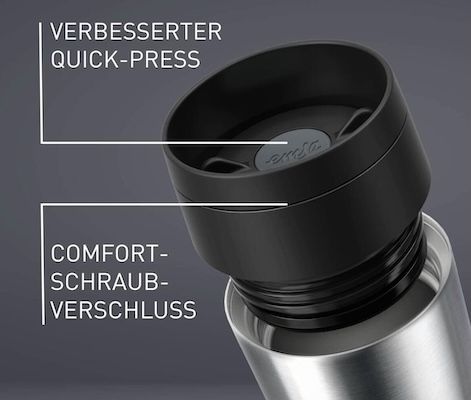 🥤 Emsa Travel Mug Classic Edelstahl-Isolierbecher, 0,36 L ab 10,97€ (statt 22€) 🥤 Emsa Travel Mug Classic Edelstahl Isolierbecher, 0,36 L ab 10,97€ (statt 22€)