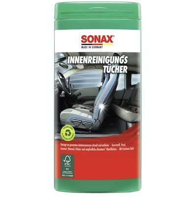 🧽 25er Pack SONAX Innen-Reinigungstücher in praktischer Box für 6,99€ (statt 11€)