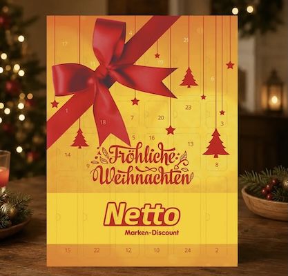 🎅 Netto Eigenmarken Adventskalender für 49,90€ (statt 68€)