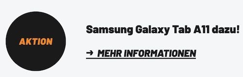 KRASS! 📱 Samsung Galaxy S26 & Galaxy Tab A11 für 49,99€ + Vodafone Allnet 50GB für 29,99€ mtl. KRASS! 📱 Samsung Galaxy S26 & Galaxy Tab A11 für 49,99€ + Vodafone Allnet 50GB für 29,99€ mtl.