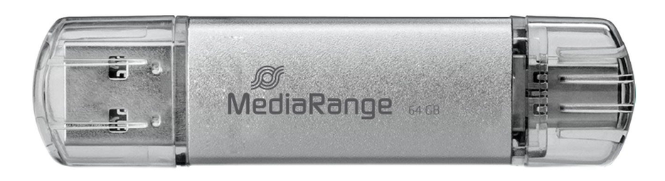 🔌 Mediarange MR937 Duo USB Stick 64 GB für 8,99€ (statt 14€)