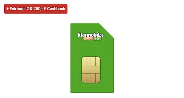 🔥 Tarif-Knaller 📶 Telekom Allnet-Flat mit 20GB für 19,99€ mtl. + 350€ Bonus + Fairbuds 2 GRATIS 🔥 Tarif Knaller 📶 Telekom Allnet Flat mit 20GB für 19,99€ mtl. + 350€ Bonus + Fairbuds 2 GRATIS