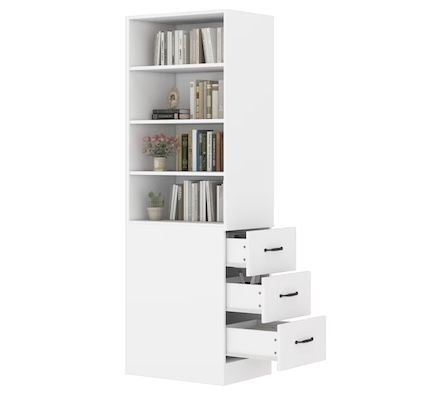 🤔 Fehler? 📚 Luhomfu Bücherregal mit seitlichen Schubladen für 45,99€ (statt 125€)