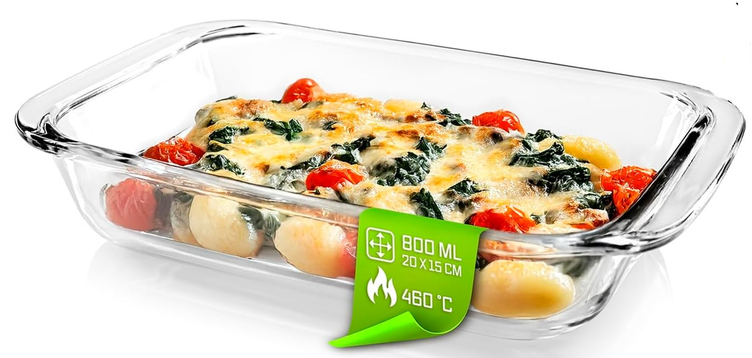 ♨️ GOURMETmaxx Auflaufform 800 ml Borosilikatglas für 9,99€ (statt 14€) ♨️ GOURMETmaxx Auflaufform 800 ml Borosilikatglas für 9,99€ (statt 14€)