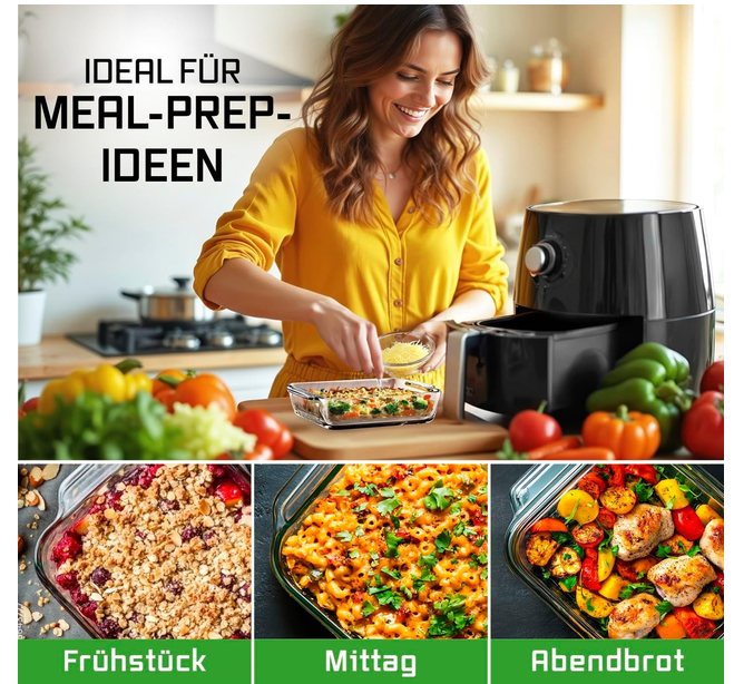 ♨️ GOURMETmaxx Auflaufform 800 ml Borosilikatglas für 9,99€ (statt 14€) ♨️ GOURMETmaxx Auflaufform 800 ml Borosilikatglas für 9,99€ (statt 14€)