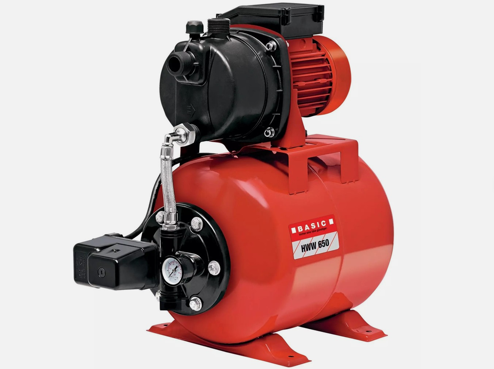 💦🚰 Einhell HWW 650 Hauswasserwerk 650 W 3.800 l/h für 69,99€ (statt 90€)