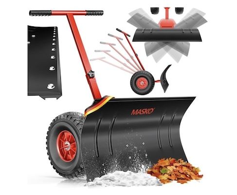 ☃️ Masko Schneeschieber auf Rädern, Arbeitsbreite 42cm für 66,80€ (statt 80€) ☃️ Masko Schneeschieber auf Rädern, Arbeitsbreite 42cm für 66,80€ (statt 80€)