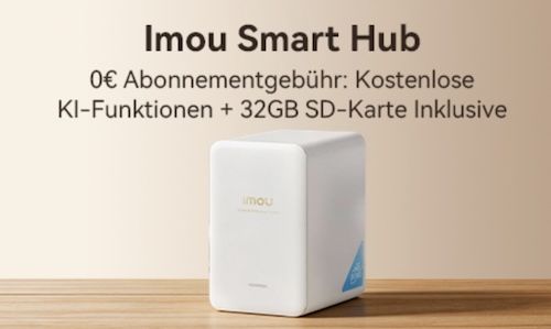 🎥 2x Imou 3K Akku-Überwachungskamera inkl. Hub (kein Abo!) für 144,49€ (statt 170€) 🎥 2x Imou 3K Akku Überwachungskamera inkl. Hub (kein Abo!) für 144,49€ (statt 170€)