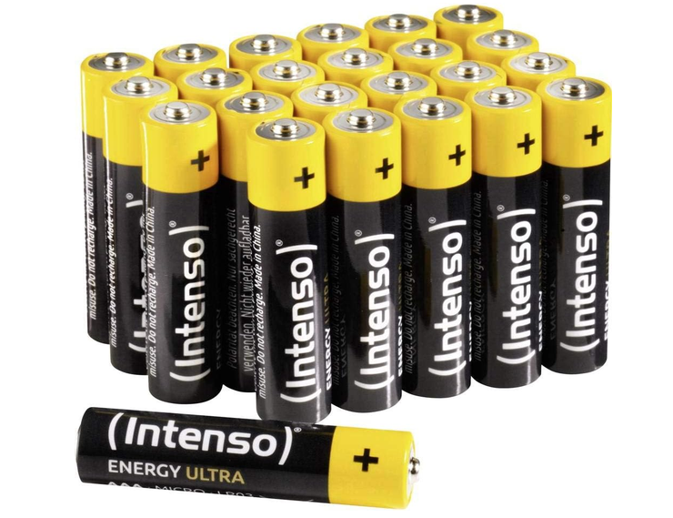 🔋🔋 48er Pack Intenso Energy Ultra AAA Micro Batterien für 9,99€ (statt 14€)