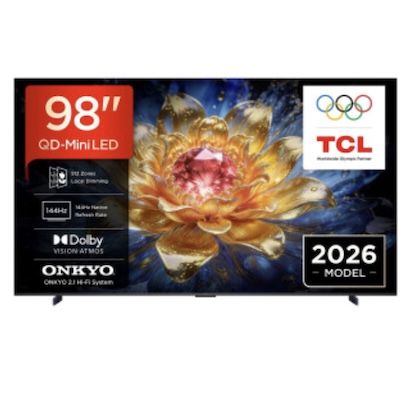 KRASS! 📺 TCL 98T8D 98 Zoll 4K QD Mini LED für 1.299€ (statt 1.699€)