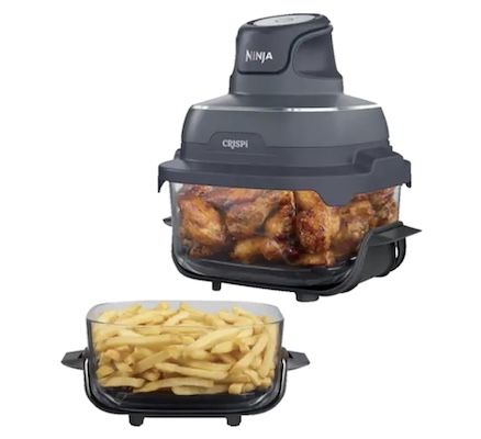 🍗 Ninja CRISPi (FN201) 4-in-1 Tragbare Glas-Heißluftfritteuse für 129€ (statt 180€)