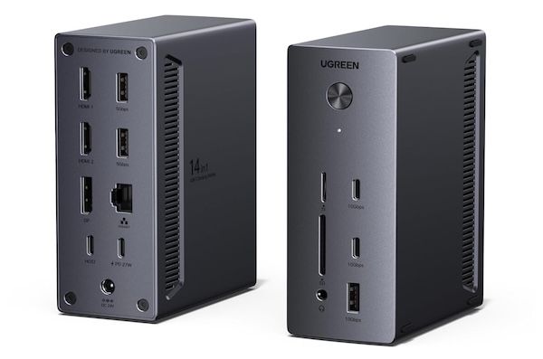 🖥️ UGREEN CM843 Monitor-Dockingstation (2x HDMI 4K@60Hz + DP 8K) für 99,99€ (statt 114€) 🖥️ UGREEN CM843 Monitor Dockingstation (2x HDMI 4K@60Hz + DP 8K) für 99,99€ (statt 114€)
