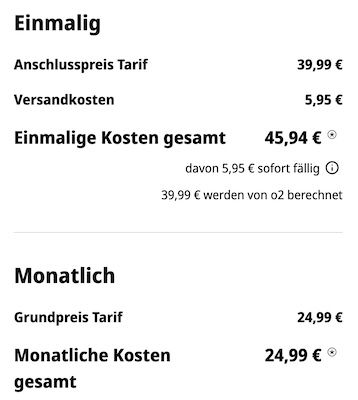 🔥 Fehler? Tarif mit Gewinn! 🤯 o2 Allnet mit 80GB 5G für 24,99€ mtl. + 770€ Bonus