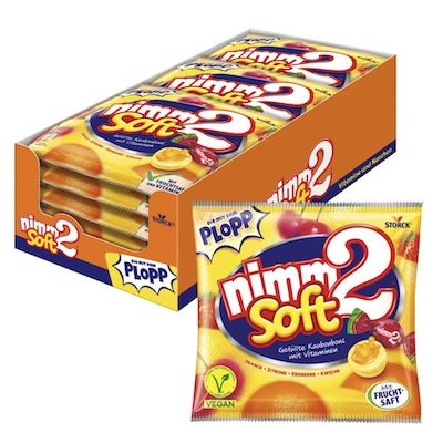 🎃 1,7kg für Halloween 🍬 15x nimm2 soft gefüllte Kaubonbons, 116 g ab 10€ (statt 15€)
