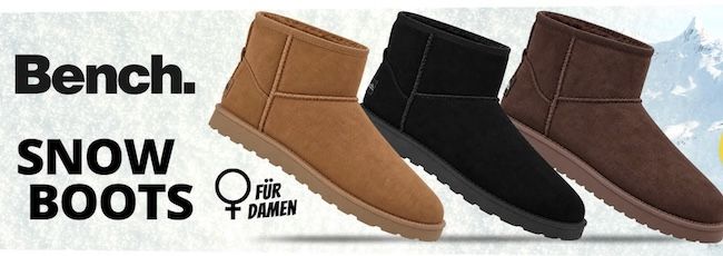 🥾 Bench Lenta Lined Snow Boots Damen Winterboots für 21,94€ (statt 31€) 🥾 Bench Lenta Lined Snow Boots Damen Winterboots für 21,94€ (statt 31€)