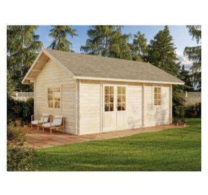 🤔 Fehler? 🏠 Alpholz Arizona Gartenhaus (678 cm x 490 cm) mit Satteldach für 5.555€ (statt 9.999€)