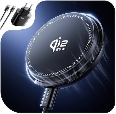 ⚡️ LISEN Qi2.2 25W Magsafe Ladegerät inkl. 36W Netzteil für 17,99€ (statt 26€) ⚡️ LISEN Qi2.2 25W Magsafe Ladegerät inkl. 36W Netzteil für 17,99€ (statt 26€)