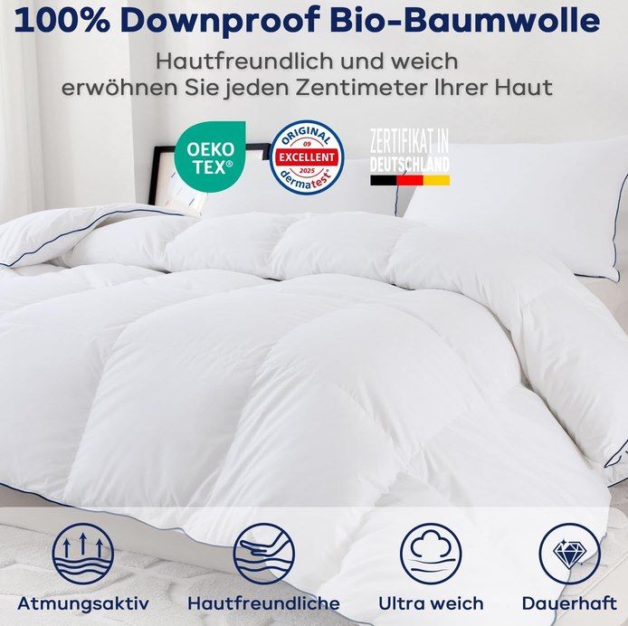 đ´ 50% Rabatt auf Daunendecke aus 100% Baumwolle z.B. 135x200 fĂźr 27,99⏠(statt 56âŹ) đ´ 50% Rabatt auf Daunendecke aus 100% Baumwolle z.B. 135x200 fĂźr 27,99⏠(statt 56âŹ)