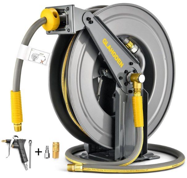 💨 Doppelarmige Druckluftschlauchtrommel (20m) inkl. Pistole für 81,59€ (statt 119€) 💨 Doppelarmige Druckluftschlauchtrommel (20m) inkl. Pistole für 81,59€ (statt 119€)