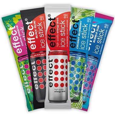 🍧 10er Pack effect Ice Sticks Wassereis mit 5 Sorten für 2,62€ (statt 4€)