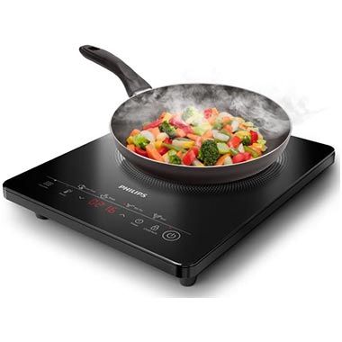 🍳 Philips HD5830/90 Induktionskochfeld 3000 mit 2.000W für 46,99€ (statt 62€)