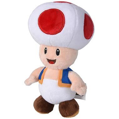 🍄 Simba Super Mario Toad Plüschfigur, 20cm für 5,99€ (statt 12€)