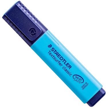🖊️ 10er Pack Staedtler textsurfer classic Textmarker, blau für 3,38€ (statt 9€)