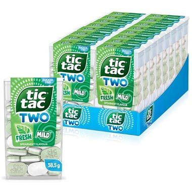 🍬 16er Pack tic tac TWO Spearmint Fresh & Mild für 21,99€ (statt 32€)