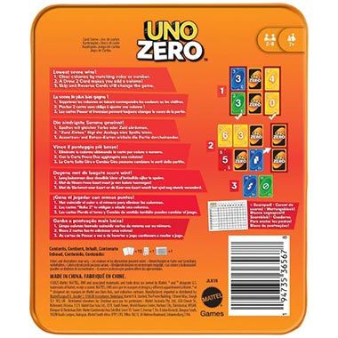 🃏 Mattel Games UNO Zero Kartenspiel in Metalldose für 5,99€ (statt 11€) 🃏 Mattel Games UNO Zero Kartenspiel in Metalldose für 5,99€ (statt 11€)