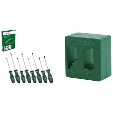 🪛 Bosch Schraubendreher-Set, 8-tlg. + Magnetisierer/Entmagnetisierer für 22,98€ (statt 36€)