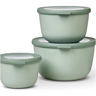 🥣 3er Set Mepal Cirqula Multischale Rund, 500ml – 2L für 18€ (statt 24€)