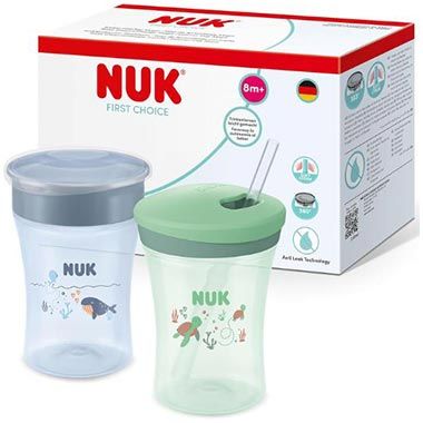 🍼 2er Pack NUK First Choice Trinklernset, 230ml für 13,29€ (statt 19€)