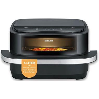 🍟 Severin FR 2464 Pizza & More Heißluftfritteuse für 64,38€ (statt 80€)