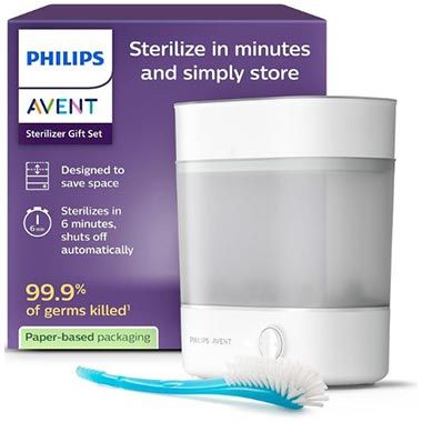 🍼 Philips SCF291/30 Avent Sterilisator-Geschenkset für 59,99€ (statt 83€)
