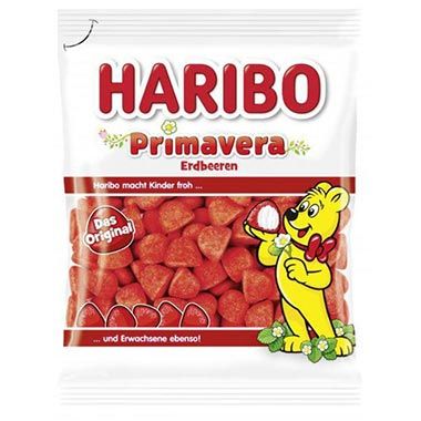 🍓 4 x 175g Haribo Primavera Erdbeeren ab 3€ (statt 5€) – 0,76 pro Tüte