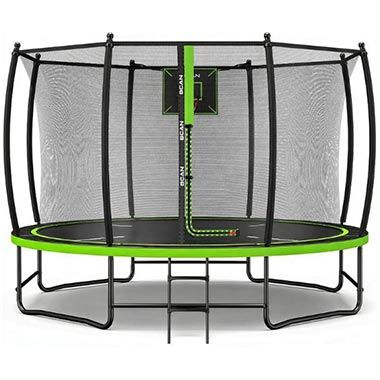 🦘 BCAN Outdoor Trampolin, 366cm mit Sicherheitsnetz für 428,99€ (statt 660€)