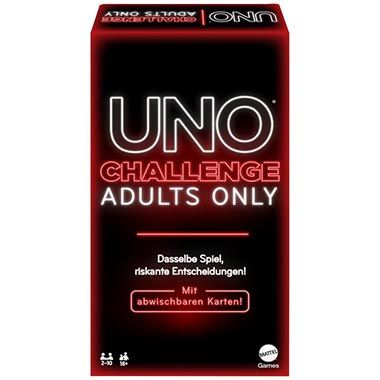 🔞 Mattel Games UNO Dare für Erwachsene für 4,35€ (statt 8€)