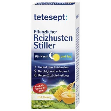 😷 tetesept Pflanzlicher Hustenstiller mit Honig & Isländisch Moos ab 3,22€ (statt 5€)