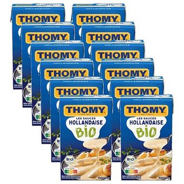 🥘 12er Pack Thomy Les Sauces Hollandaise Bio, je 250ml ab 17,38€ (statt 24€)