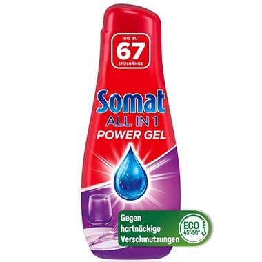 🍽️ Somat All-in-1 Power Gel Geschirrreiniger (67 Spülgänge) ab 6,29€ (statt 10€)