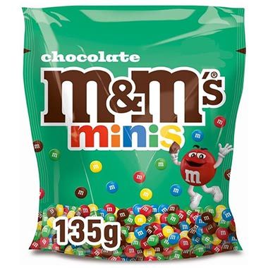 🍫 4x M&M’S Minis kleine bunte Schokolinsen, je 135g ab 8,60€ (statt 12€)