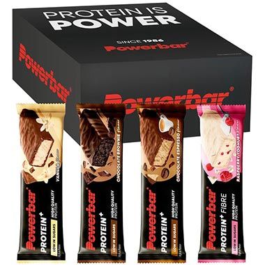 🍫 16er Pack Powerbar Protein Plus Low Sugar Multiflavour Box ab 16,62€ (statt 25€)