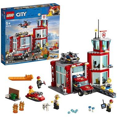 🚒 LEGO 60215 City Fire Feuerwehr-Station für 119,99€ (statt 156€)