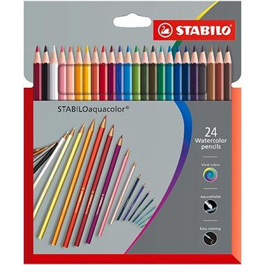 ✍🏻 24er Pack Stabilo aquacolor Aquarell-Buntstifte für 9,99€ (statt 15€)